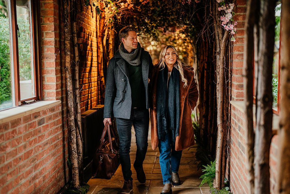 Couple at Pennyhill Park